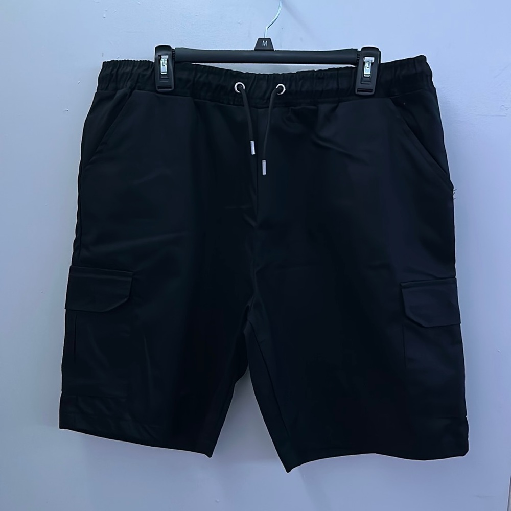 Black shorts by Boohoo man